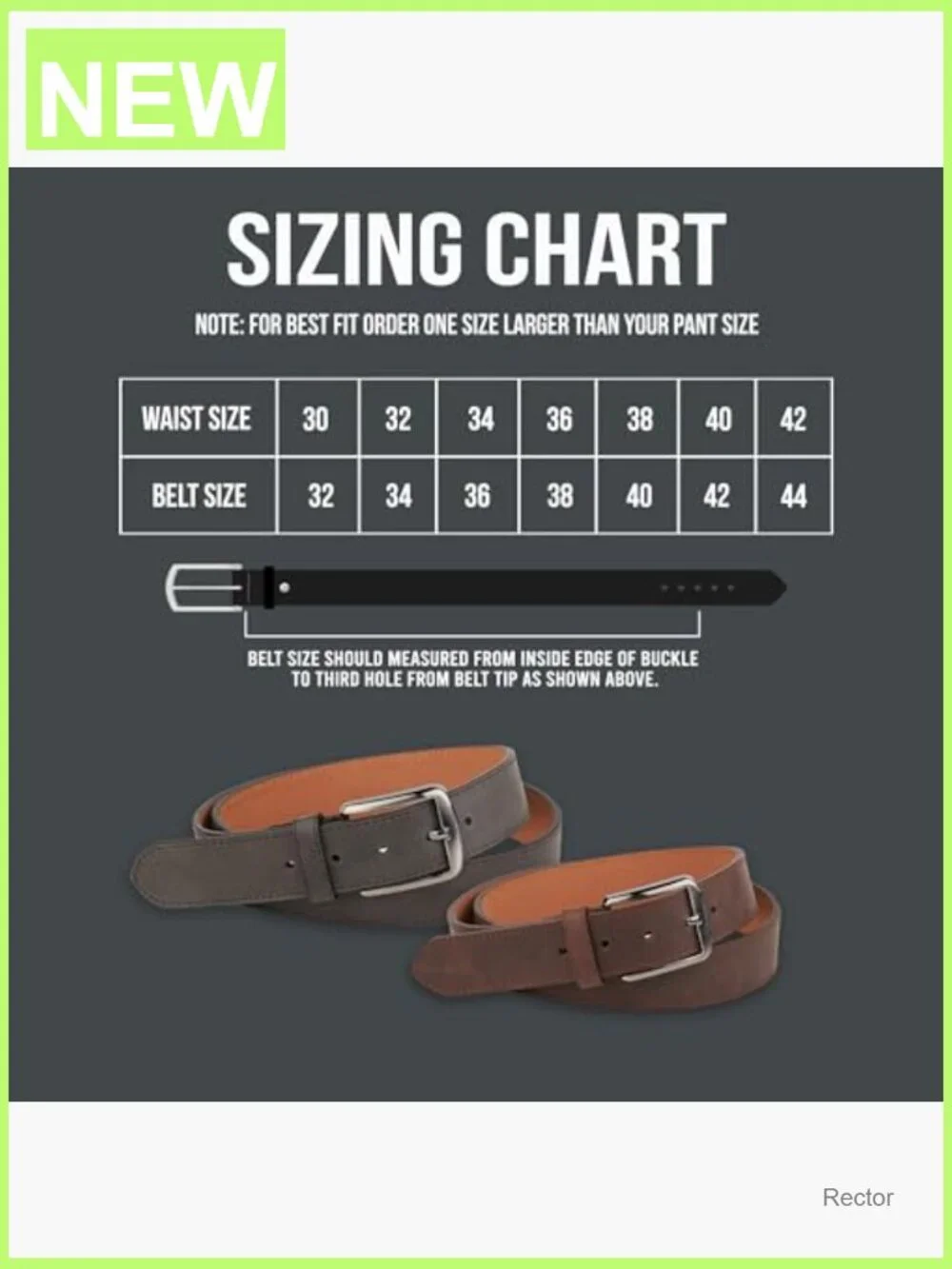 European Full Grain Leather Casual Belt, Classic Men's Belt